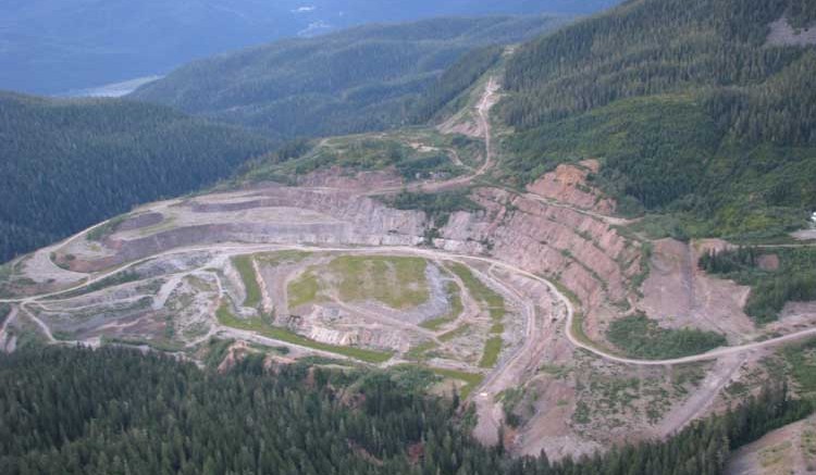 Avanti Mining's past-producing Kitsault molybdenum project in British Columbia, 140 km northeast of Prince Rupert. Source: Avanti Mining