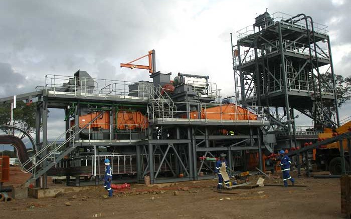 Processing facilities at Tiger Resources' Kipoi project in the Democratic Republic of Congo. Source: Tiger Resources