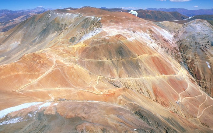 Barrick's Pascua Lama project, as seen from Chile. Source: Barrick Gold