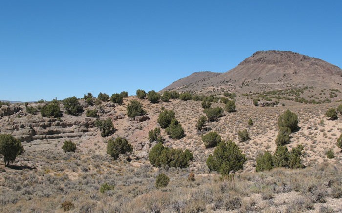 The landscape at Midway Gold's Pan gold project in Nevada. Source: Midway Gold