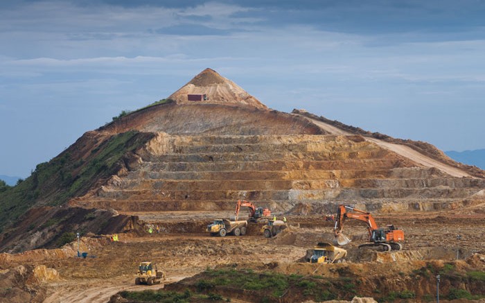 Banro's Twangiza gold mine in the Democratic Republic of the Congo's South Kivu province. Source: Banro