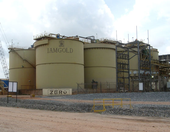 Processing facilities at Iamgold's Rosebel mine in Suriname. Source: Iamgold