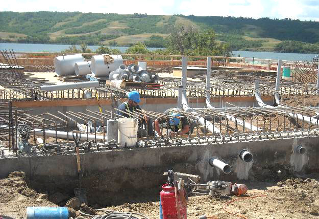 Construction at K+S's Legacy potash mine in Saskatchewan. Source: K+S AG