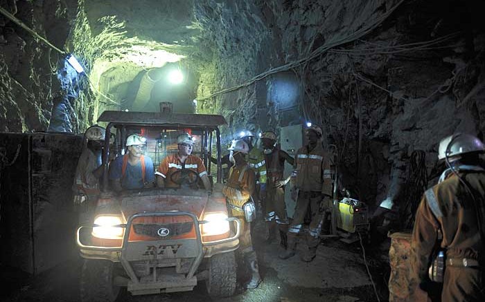 Inside Randgold's Loulo mine  located in the west of Mali. Source: Randgold Resources