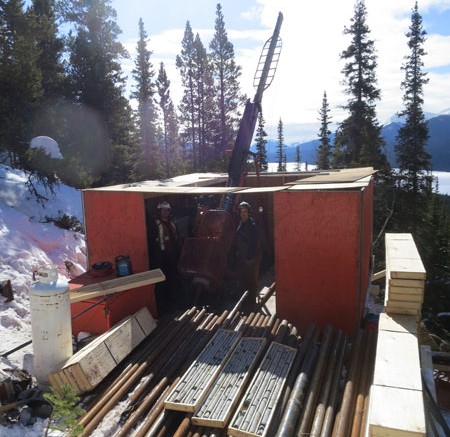 Drillers at Colorado Resources' North ROK copper-gold project in northwestern British Columbia. Source: Colorado Resources