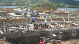 Construction workers at K+S AG's Legacy potash project in southern Saskatchewan. Source: K+S AG