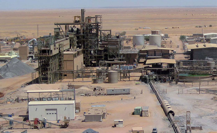 Facilities at Areva's Somair uranium mine in Niger, before the attack. Source: Areva