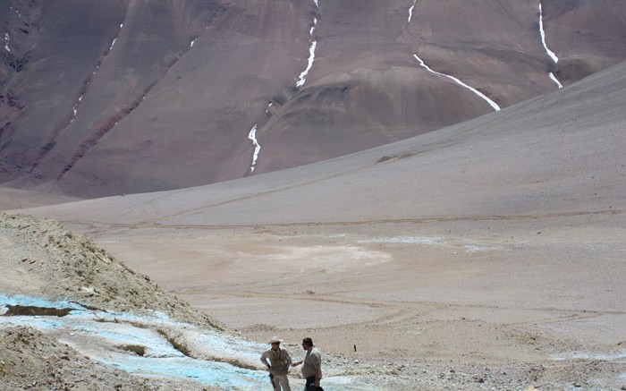 The high-grade copper oxide zone at NGEx Resources' Filo del Sol project on the Chile-Argentina border. Sources: NGEx Resources