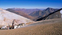 Drilling equipment at Barrick's Pascua-Lama project. Source: Barrick Gold