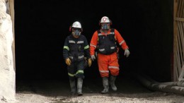 Two men exit the Dolores mine ramp at Endeavour's El Cubo project in Guanajuato, Mexico. Source: Endeavour Silver