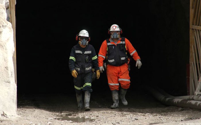 Two men exit the Dolores mine ramp at Endeavour's El Cubo project in Guanajuato, Mexico. Source: Endeavour Silver