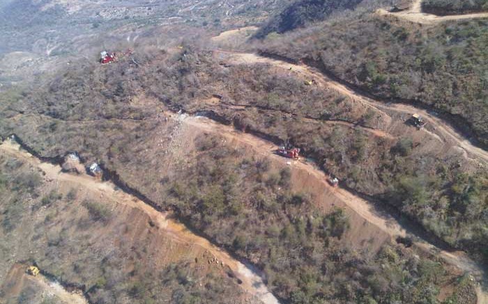 Drill rigs at Torex Gold Resources' Morelos gold project in Mexico, 180 km southwest of Mexico City. Source: Torex Gold Resources