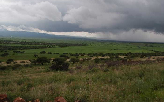 Storm clouds hover above the La Preciosa project in Durango, Mexico (2011). Source: Pan American Silver