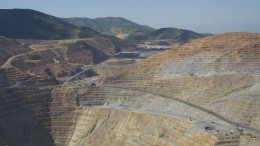 The northeast corner of Rio Tinto's Bingham Canyon copper mine in Salt Lake County, Utah. Source: Kennecott Utah Copper