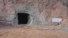 A portal at SilverCrest Mines' Santa Elena silver-gold mine, located 150 km northeast of Hermosillo in Mexico's Sonora state. Source: SilverCrest Mines