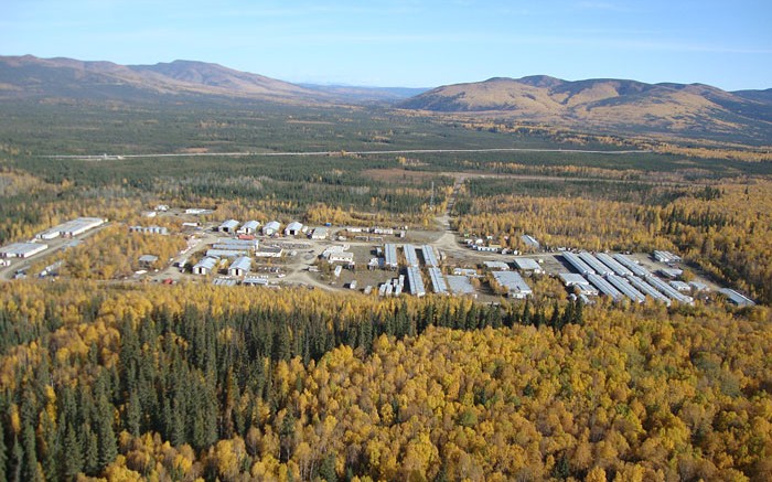 The exploration camp at International Tower Hill's Livengood project in Alaska. Source: International Tower Hill