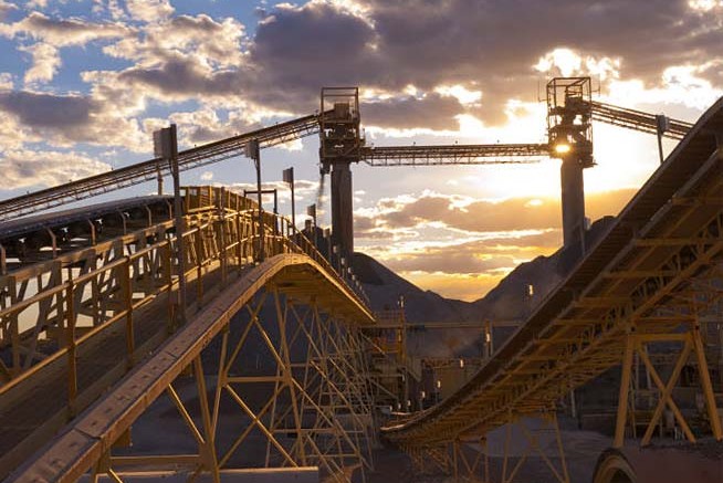 Infrastructure for processing ore at the Northparkes copper mine in Australia. Source: Rio Tinto