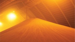 Inside a storage facility at Potash Corp. of Saskatchewan's Lanigan potash mine in Saskatchewan. Source: Potash Corp. of Saskatchewan