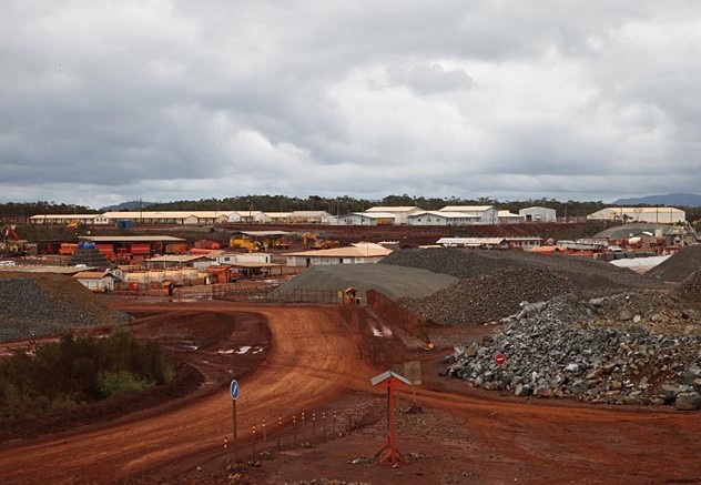 The construction camp at Sherritt's Ambatovy joint venture project in Madagascar (2009). Source: Sherritt