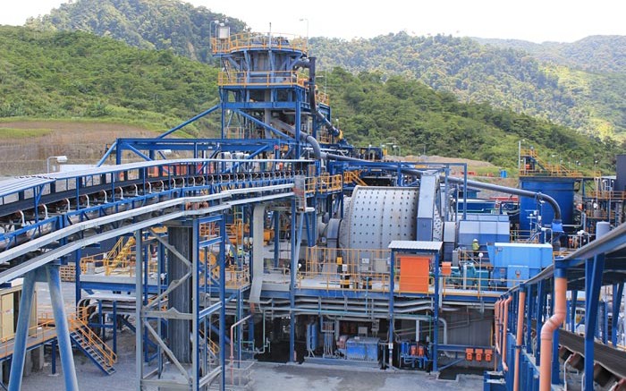 The processing plant at OceanaGold's Didipio mine in the Philippines. Source: OceanaGold