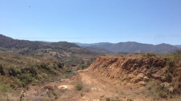 Looking south towards the Azteca area at the El Barqueo gold project in Jalisco, Mexico. Source: Cayden Resources