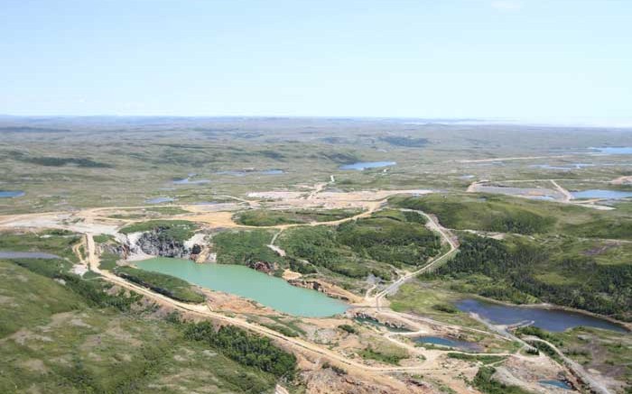 Coastal Gold's Hope Brook gold project in southwestern Newfoundland. Source: Coastal Gold