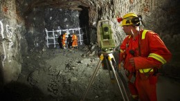 Surveyors at North American Palladium's Lac des Iles palladium mine in Ontario, 85 km northwest of Thunder Bay. Source: North American Palladium