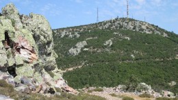 The view from Pilot Gold's new Karaayi property, looking east towards the TV Tower gold project in northwest Turkey. Source: Pilot Gold