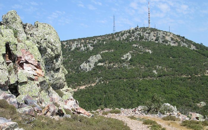 The view from Pilot Gold's new Karaayi property, looking east towards the TV Tower gold project in northwest Turkey. Source: Pilot Gold