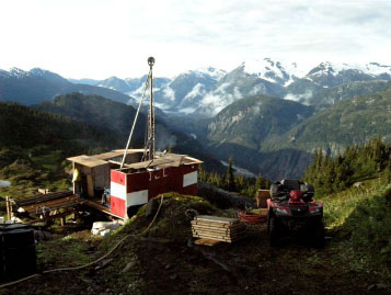 The Martha Ellen deposit at Ascot's Premier project near Stewart, B.C. Source: Ascot Resources