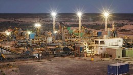 The processing facilities at the Saxendrift mine in South Africa's Northern Cape province. Source: Rockwell Diamonds