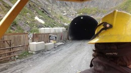 A portal at Alexco Resource's Bellekeno silver mine in the Yukon. Photo by Matthew Keevil.