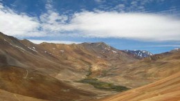 The landscape of McEwen Mining's Los Azules copper porphyry project in San Juan, Argentina. Source: McEwen Mining