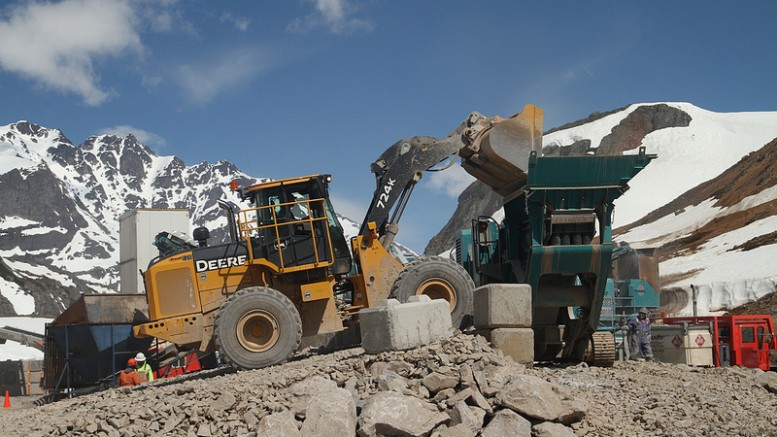 Mining equipment at Pretium's Brucejack gold-silver project in northern B.C. Source: Pretium Resources