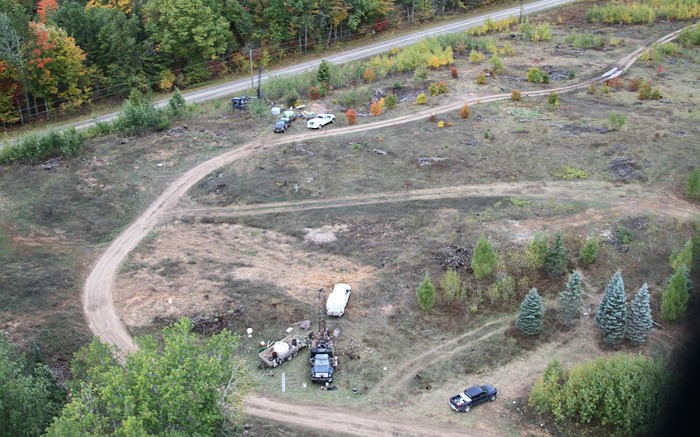 Equipment and workers at Aquila Resources and Hudbay Minerals' Back Forty polymetallic project in Michigan. Credit: Aquila Resources