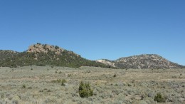 Potash Ridge's Blawn Mountain potash project, 90 km northwest of Cedar City, Utah. Credit: Potash Ridge