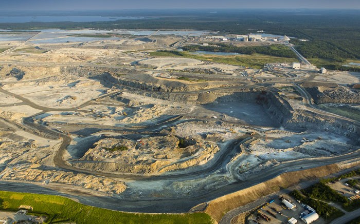 Osisko Mining's Canadian Malartic open-pit gold mine in northwestern Quebec. Credit: Osisko Mining