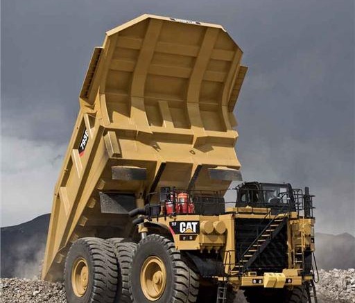 A dump truck at Augusta Resource's Rosemont copper-molybdenum project in Arizona. Credit: Augusta Resource