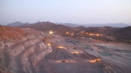 The Samaniego pit at McEwen Mining's El Gallo silver-mining complex in Sinaloa, Mexico. Credit: McEwen Mining