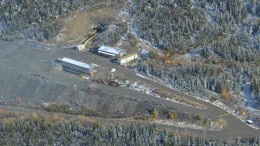 An aerial view of the Lucky Queen silver project, currently under development by Alexco Resource in the Yukon. Credit: Alexco Resource