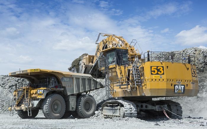 Mining trucks at Osisko's Canadian Malartic gold mine in Quebec's Abitibi region. Credit: Osisko Mining