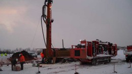 Drillers at Reservoir Minerals and Freeport-McMoRan Copper & Gold's Timok copper porphyry project in Serbia. Credit: Reservoir Minerals