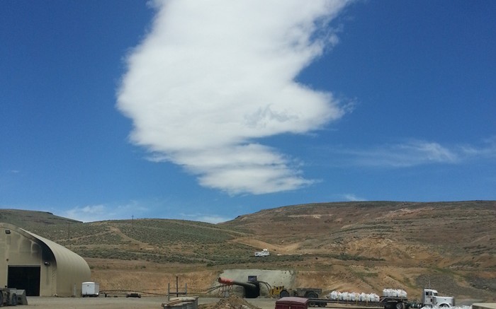 The portal at Klondex Mines' Fire Creek gold project in north-central Nevada. Credit: Klondex Mines