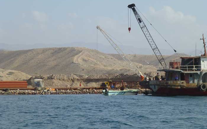 Allana Potash plans to send potash from the Danakhil project in Eritrea to a terminal at the port under construction at Tadjourah, Djibouti. Credit: Allana Potash