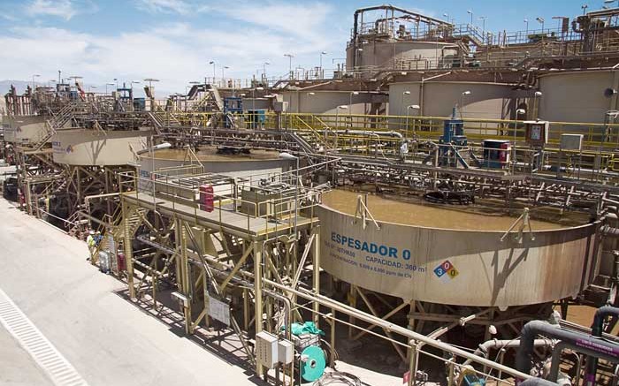 Processing facilities at Yamana Gold's El Penon gold-silver mine in northern Chile. Credit: Yamana Gold