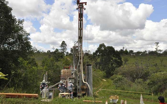 Drillers at Verde Potash's Cerrado Verde potash project in western Minas Gerais, Brazil. Credit: Verde Potash