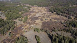 An aerial view of Taseko Mines' New Prosperity project in central British Columbia. Credit: Taseko Mines