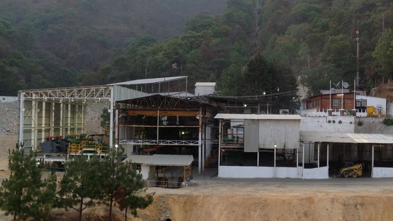 The mill at First Majestic Silver's La Guitarra project, which it acquired from Silvermex Resources in 2012.