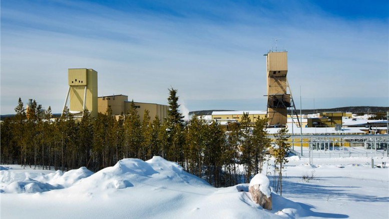 Headframes at the Cigar Lake uranium project in Saskatchewan. Credit: Cameco