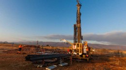 A drill site at Ivanhoe Mines' Platreef PGM project, 280 km northeast of Johannesburg, South Africa. Credit: Ivanhoe Mines